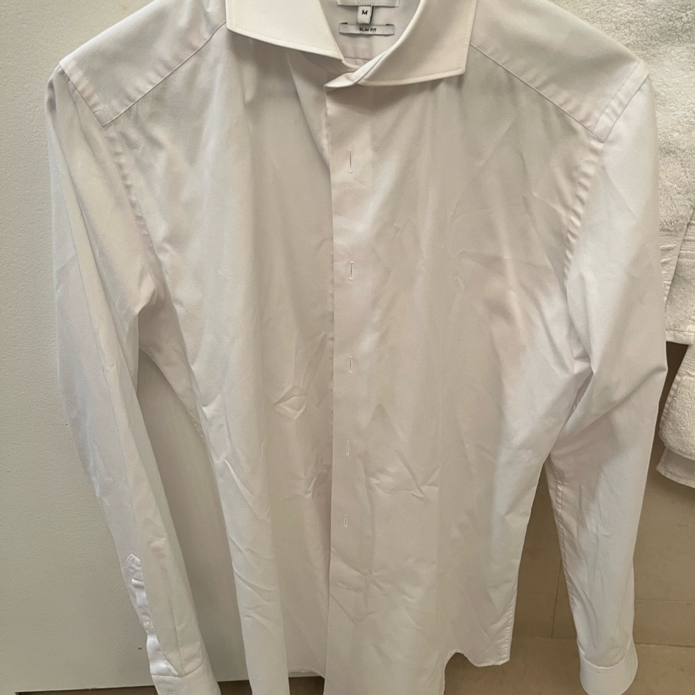 Reiss Crisp White Dress Shirt
